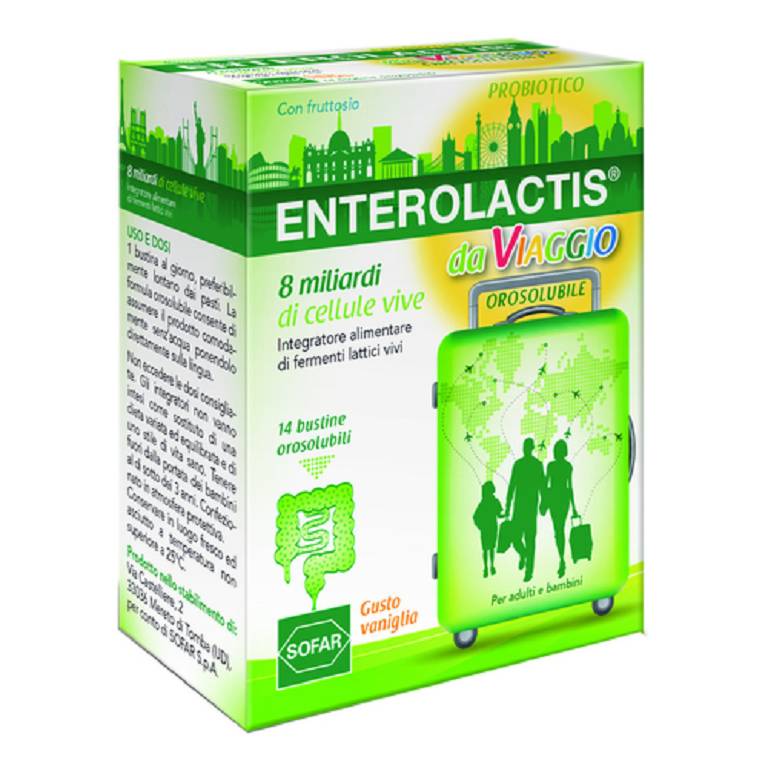 ENTEROLACTIS VIAGGIO 14BUST